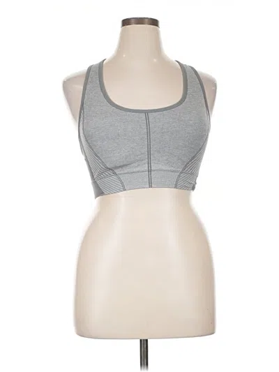Pre-owned New Balance Sports Bra In Gray