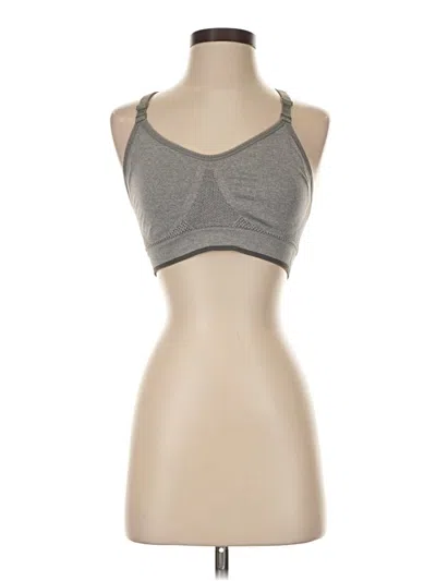 Pre-owned New Balance Sports Bra In Gray