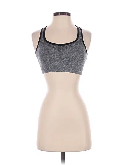 Pre-owned New Balance Sports Bra In Gray