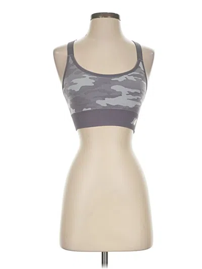 Pre-owned New Balance Sports Bra In Gray