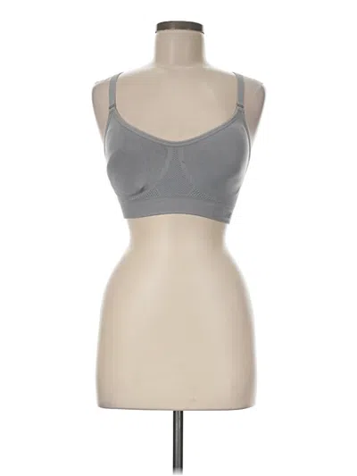 Pre-owned New Balance Sports Bra In Gray
