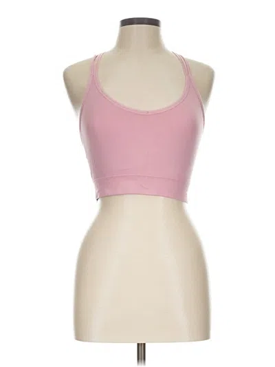 Pre-owned New Balance Sports Bra In Pink