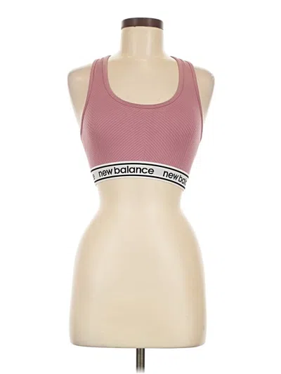 Pre-owned New Balance Sports Bra In Pink