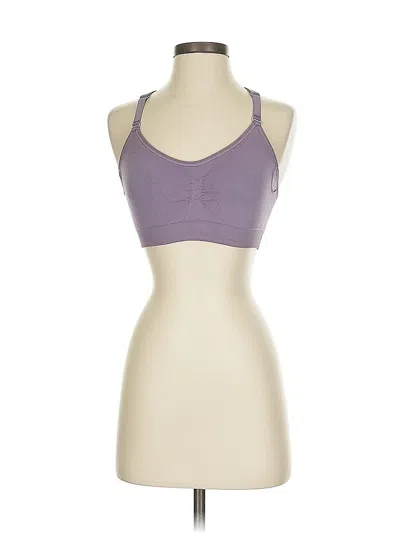 Pre-owned New Balance Sports Bra In Purple