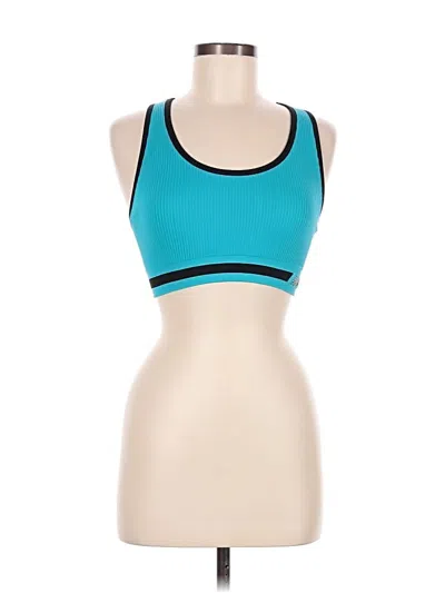 Pre-owned New Balance Sports Bra In Teal