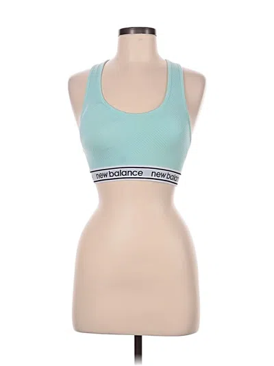 Pre-owned New Balance Sports Bra In Teal