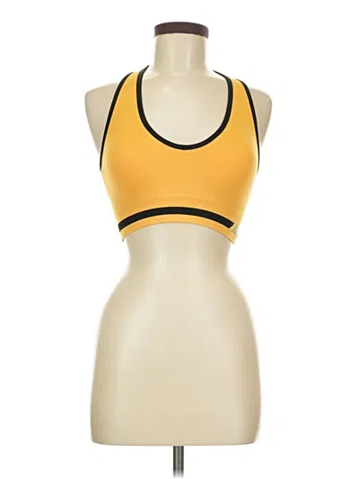 Pre-owned New Balance Sports Bra In Yellow
