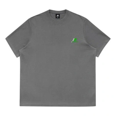 New Balance Sportswear Logo Tee 'grey' In Gray