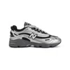New Balance Sporty Silver Sneakers With Breathable Mesh In Multi