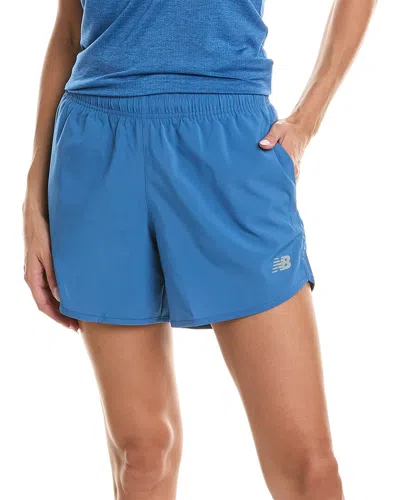 New Balance Standard Short In Blue