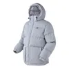 New Balance Street Style Plain Logo Down Jacket 'grey' In Gray