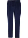 New Balance Comfortable Stretch Corduroy Trousers In Blue