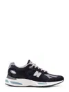 New Balance Black And Grey Suede-mesh Sneakers With Cushioned Sole