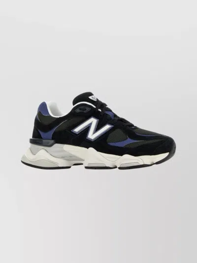 NEW BALANCE SUEDE AND MESH 9060 SNEAKER DESIGN