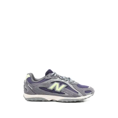 New Balance Suede And Mesh Low-top Sneaker In Green