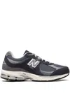 New Balance Suede And Mesh Unisex Sneakers In Blue And Grey '2002'