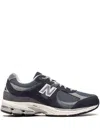 New Balance Suede And Mesh Unisex Sneakers In Blue And Grey '2002'