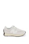 NEW BALANCE SUEDE AND ROPE 327 trainers IN LEATHER