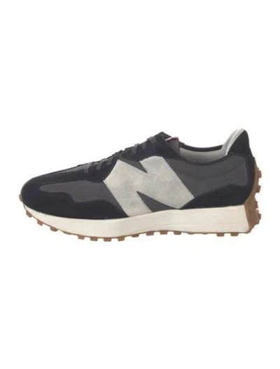 Pre-owned New Balance Suede Athletic Sneakers In Black