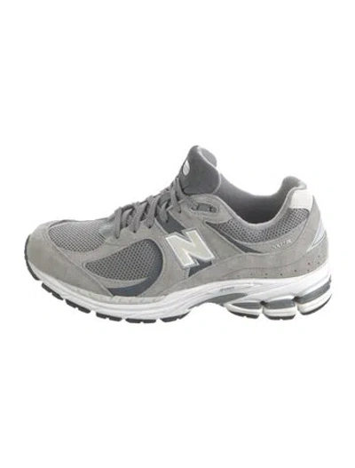 Pre-owned New Balance Suede Athletic Sneakers In Silver