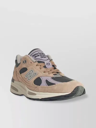 New Balance Suede Blend Sneakers Mesh Panels In Neutral