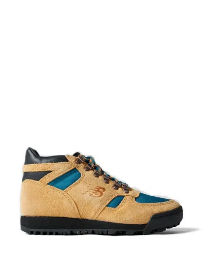 New Balance Suede Lace-up Sneakers In Brown