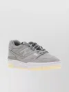 NEW BALANCE SUEDE LOW-TOP SNEAKERS CONTRAST SOLE