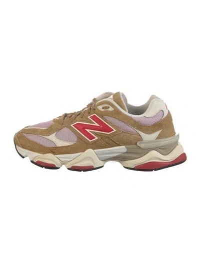Pre-owned New Balance Suede Mesh Accents Athletic Sneakers