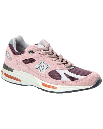 New Balance Suede Sneaker In Pink