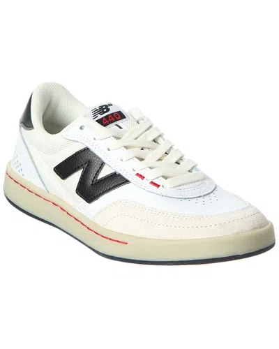 New Balance Suede Sneaker In White