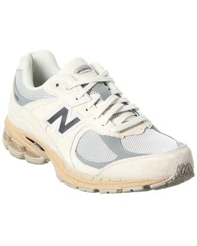 New Balance Suede Sneaker In White
