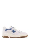 NEW BALANCE SUEDE SNEAKERS WITH DENIM DETAILS