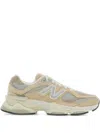 New Balance '9060' Brown Sneaker With Side Logo And Chunky Sole