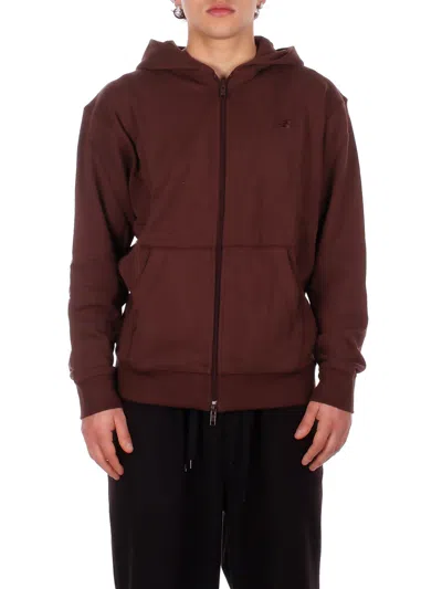 New Balance Sweaters In Burgundy