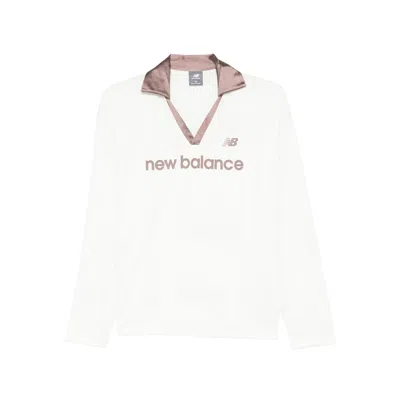 New Balance Sweaters White