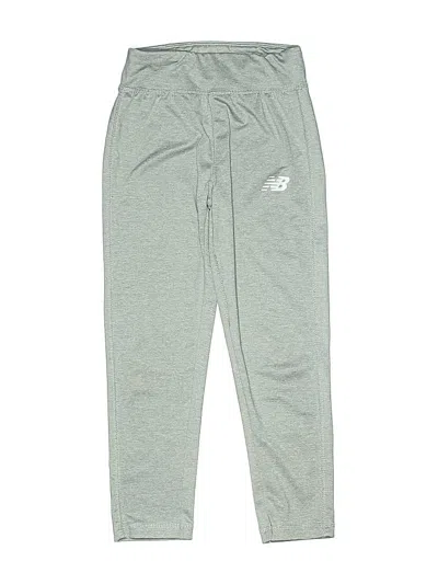 Pre-owned New Balance Kids' Sweatpants In Gray