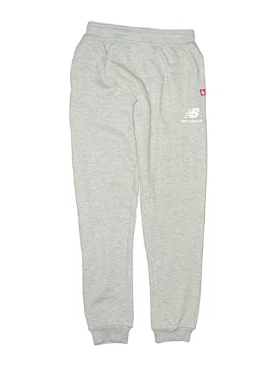 Pre-owned New Balance Kids' Sweatpants In Gray
