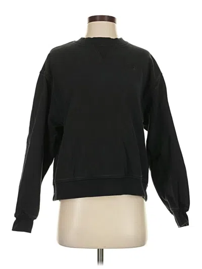 Pre-owned New Balance Sweatshirt In Black