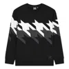New Balance Sweatshirt 'black White Grey'
