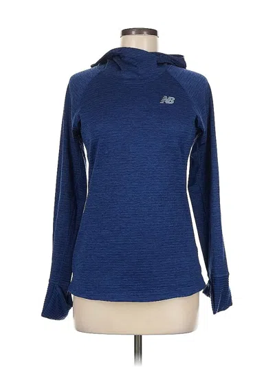 Pre-owned New Balance Sweatshirt In Blue