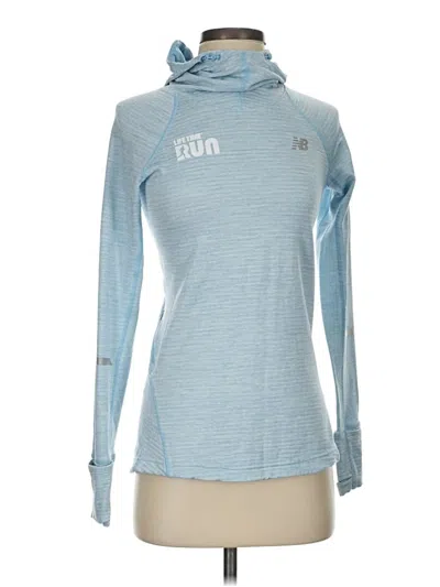 Pre-owned New Balance Sweatshirt In Blue