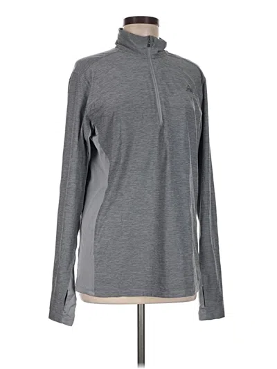 Pre-owned New Balance Sweatshirt In Gray
