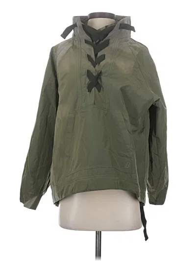 Pre-owned New Balance Sweatshirt In Green