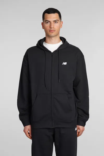 New Balance Sweatshirt In Black Cotton