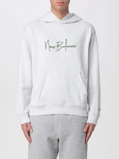 New Balance Sweater  Men Color Grey In White