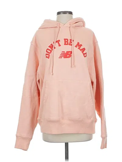 Pre-owned New Balance Sweatshirt In Pink