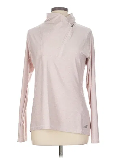 Pre-owned New Balance Sweatshirt In Pink