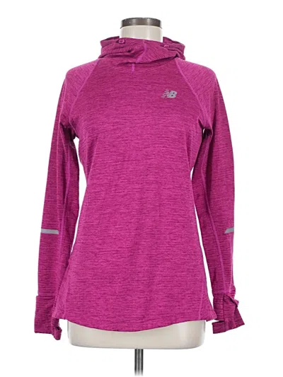 Pre-owned New Balance Sweatshirt In Pink