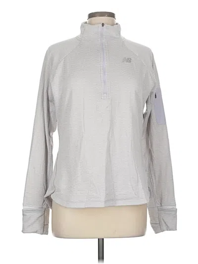 Pre-owned New Balance Sweatshirt In Purple