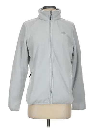 Pre-owned New Balance Sweatshirt In Silver